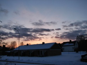 Så här ser det ut ikväll