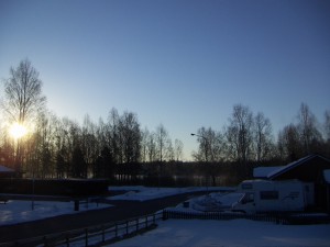 Åter en kall morgon
