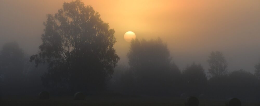 Vädret i Fågelfors, Småland.
